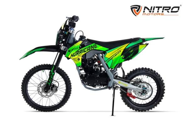 NITRO MOTORS 150cc Dirtbike Hurricane URX 19/16 5-Gang
